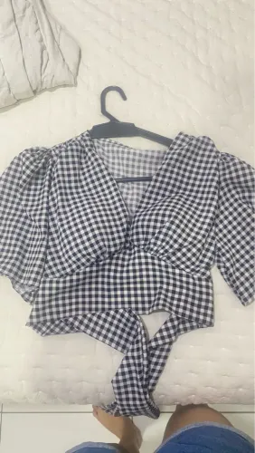 Blusa xadrez