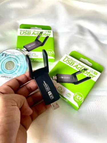 Promoção Adaptador Wifi 5ghz Usb 3.0 Dual Band 5g Ac 1200mbps Pc Note