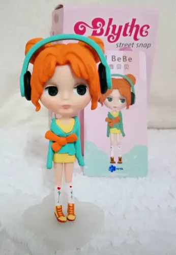 boneca mini blythe street snap dj bebe