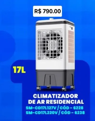 Climatizador Summay 17 litros
