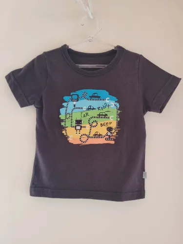 Blusaa Infantil Alphabeto - Estampa Robots Cars