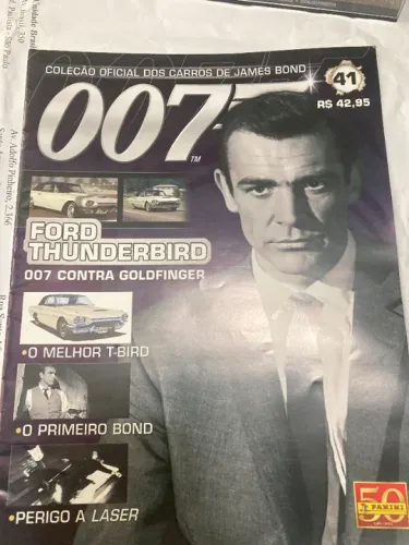 Miniatura Ford thunderbird James Bond 007 Contra goldfinger 1:43 Ed.41