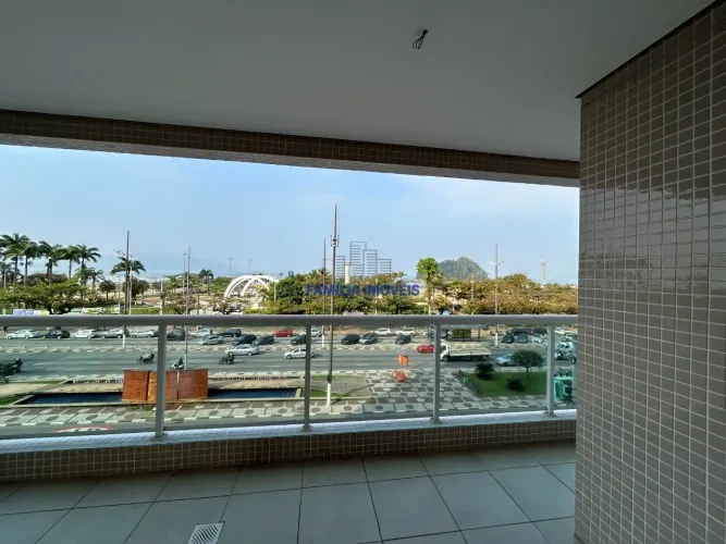 Apartamento à venda em Santos 3 quartos suíte 1 vaga vista mar Lazer