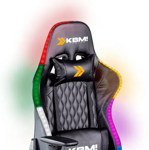 Cadeira Gamer KBM! GAMING CG370 RGB NOVA LACRADA LOJA FISICA 