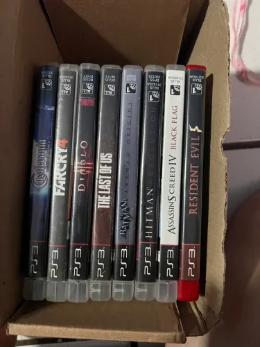 Coleção de Jogos para PlayStation 3 - Diversos Títulos