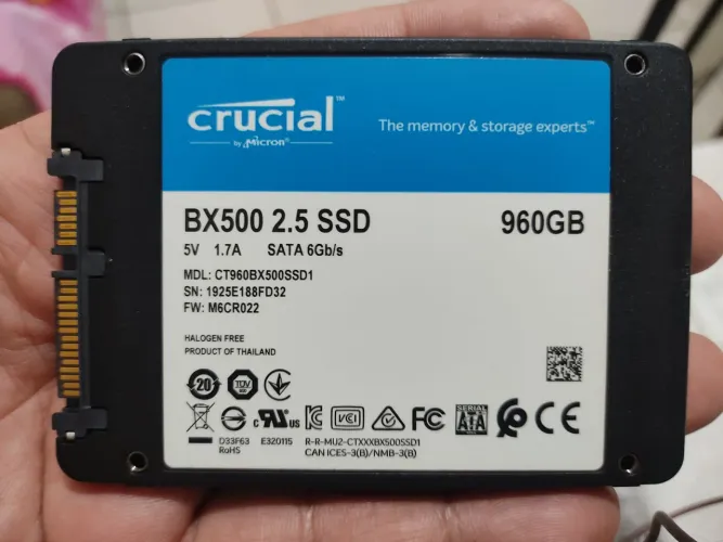 SSD 960gb Crucial