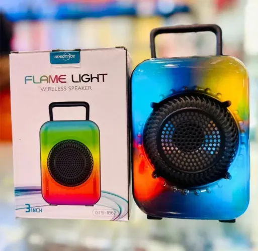 Caixa flash light 5w bluetooth fm potência e qualidade 