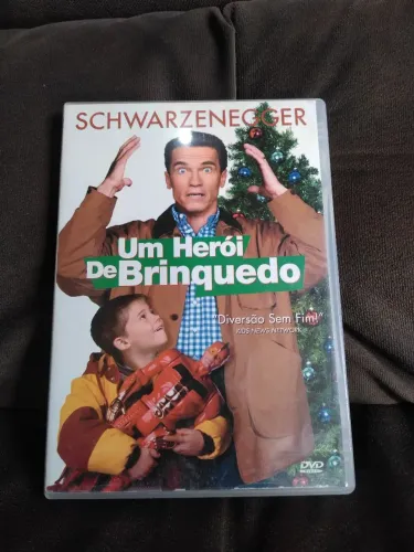 DVD Um Herói de Brinquedo - Arnold Schwarzenegger