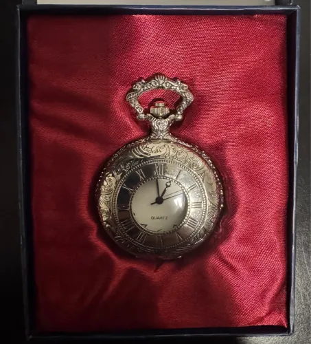 Relógio de bolso vintage Quartz