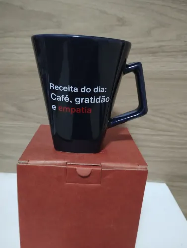 Caneca de Cerâmica com Mensagem - Receita do Dia