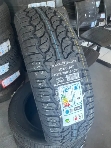 Pneus Novos Royal Black 225/70 Aro 16