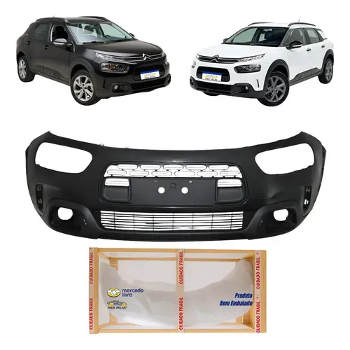 Parachoque C4 Cactus 2018 2019 2020 2021 2022 2023 2024 Novo Preto