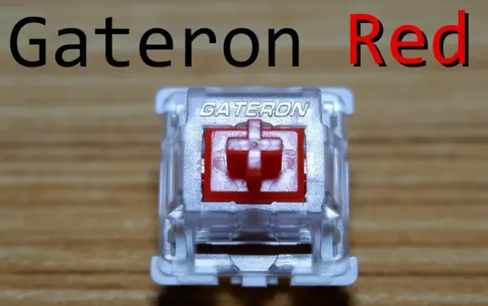 Switch Gateron Red - " Kit com 5 Switchs "