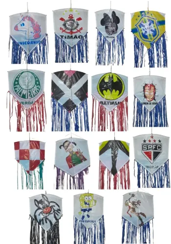 Pipas de vários modelos na serigrafia tamanho 50x38 cm