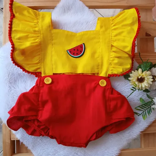 Jardineira Magali/Melancia