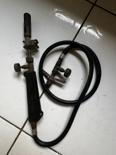 Maçarico de corte/solda a gás com mangueira