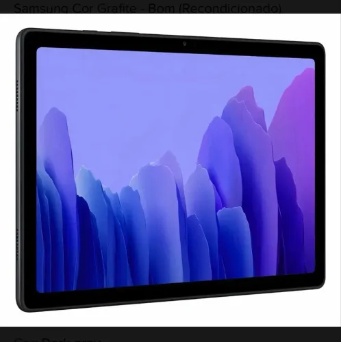 Tablet Galaxy Tab A7 4g Tela 8.7 64gb Samsung Cor Grafite - Nunca Usado