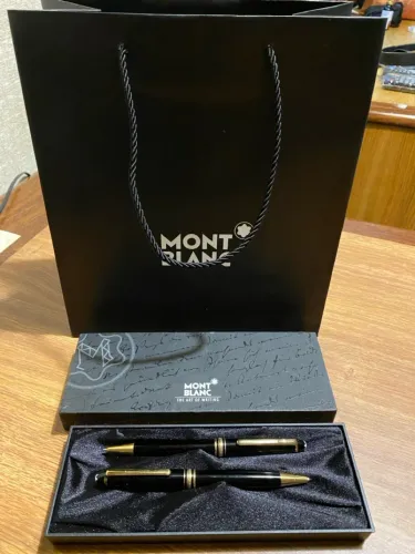 Caneta e lapiseira Montblanc originais 