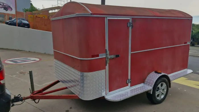 Carreta Trailer Bau Reboque Automotivo