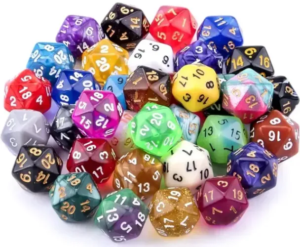 Dados de 20 Lados