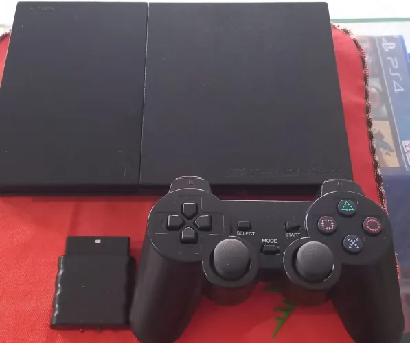 Ps2 desbloqueado controle sem fio