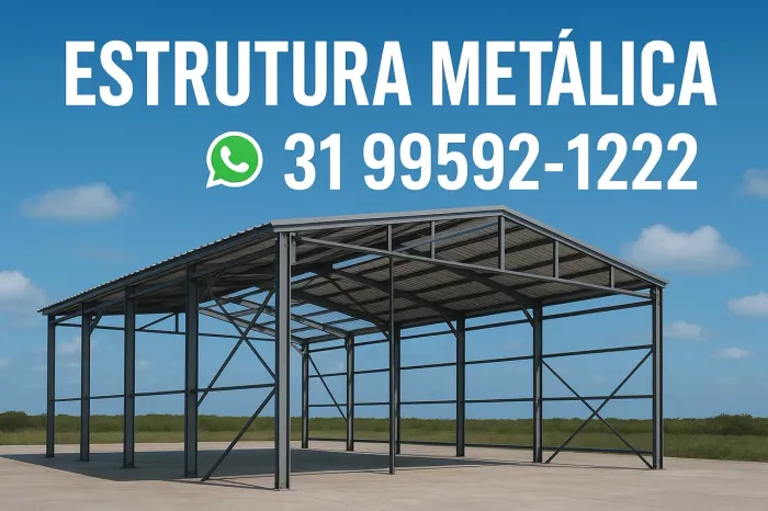 Galpão Estrutura Metálica kits diversos 200 m2 / 39k aproveite 