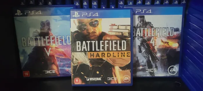 Lote 3 Jogos Battlefield PS4