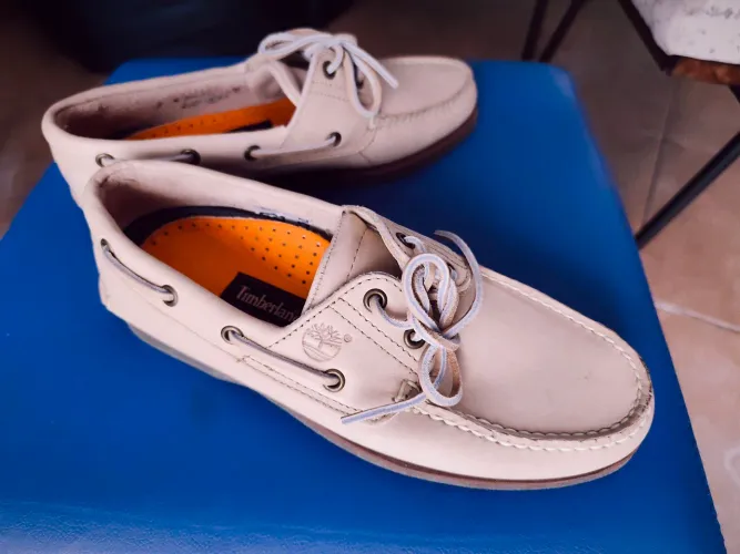 Docksider Timberland Importado*TROCO por Rádio Automotivo Pioneer novo.vendo ou troco