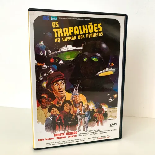 DVD ORIGINAL OS TRAPALHÕES NA GUERRA DOS PLANETAS 1978 SOM LIVRE 2001