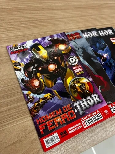 HQs Homem de Ferro e Thor 8 edições 