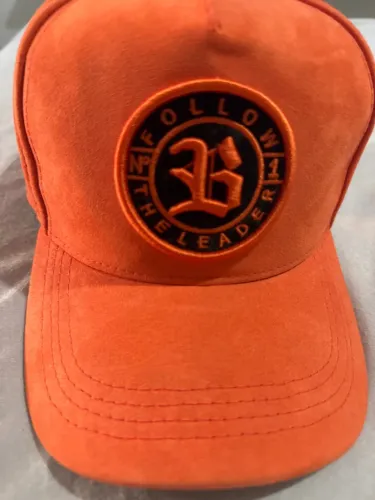 Boné Snapback laranja