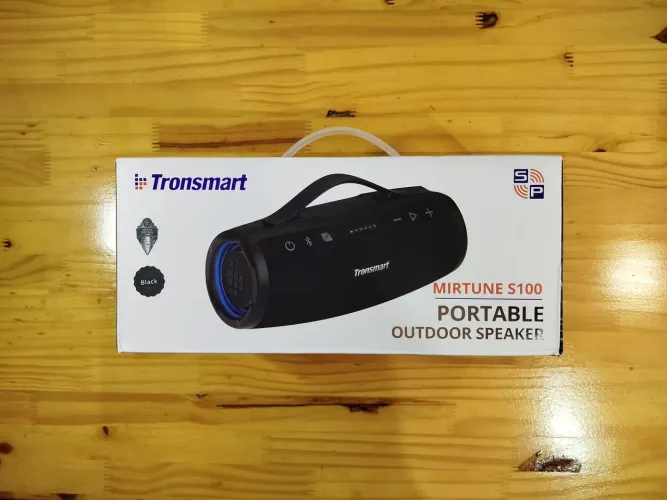 Caixa de Som Tronsmart Mirtune S100 - 50W - IPX7 - Lacrada!