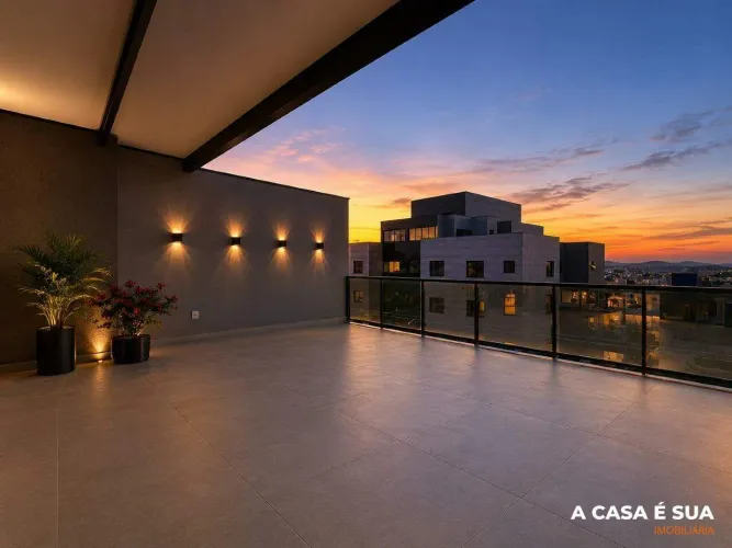 Cobertura à venda, 2 quartos, 1 suíte, 3 vagas, Novo Eldorado - Contagem/MG