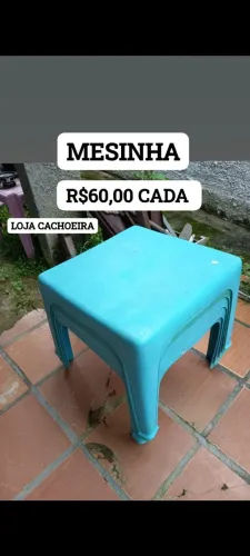 MESINHA DE PLÁSTICO