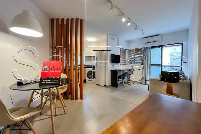 Flat Fortune Residence Executive Service disponível para venda com 42m² e 01 vaga de garag