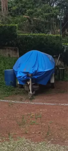 Lancha Nautec 16 Pés + Johnson V4 85HP + Carreta - Clássica e Muito Conservada
