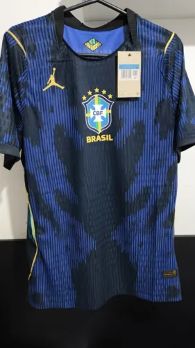Camisa Modelo Jogador Brasil II 2026 - Azul