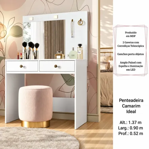 Penteadeira Camarim Ideal