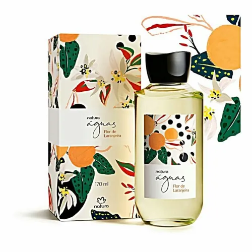 Colônia natura águas flor de laranjeira