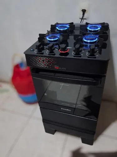 Fogão automático novo o estado