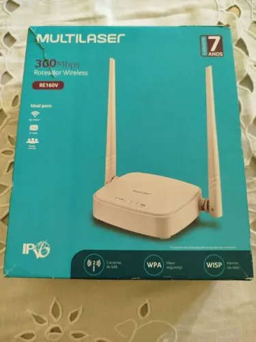 Roteador Multilaser RE160V 300Mbps