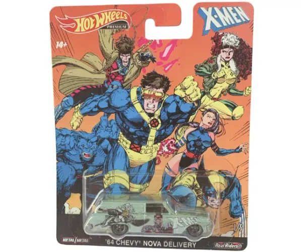 Hot Wheels Premium X-Men 64 Chevy Nova Delivery