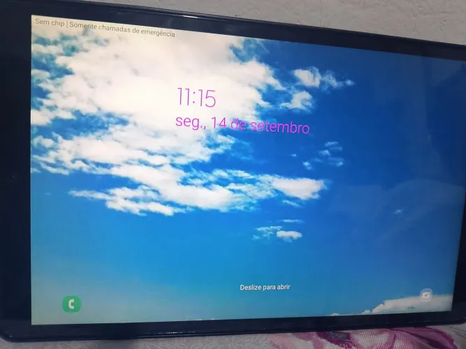 Tablet Samsung Tab A10 32gb usado tela 10.1 polegadas 