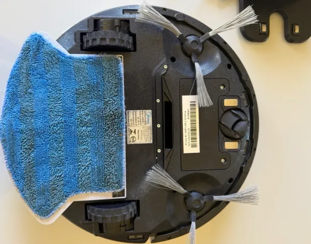 Aspirador de pó robô midea vrb81b smartmob, passa pano