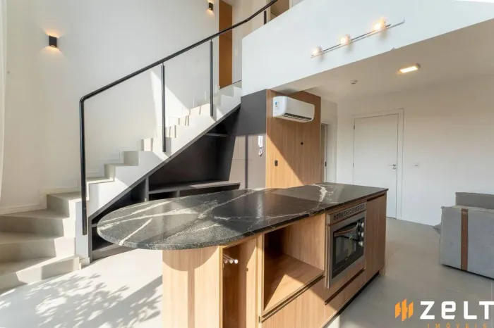Apartamento com 1 dormitório para alugar, 46 m² por R$ 3.600/mês - Vila Nova - Blumenau/SC
