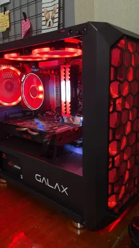 Kit 6 fans 120mm cooler RGB + Controle