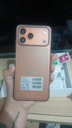 celular Pro Max 17 hotwav novo na caixa