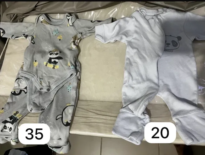 Roupinhas para bebês 0-3 meses
