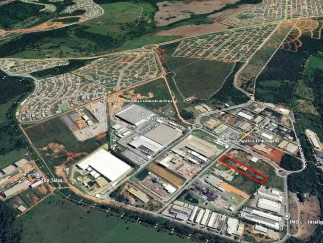 Área Industrial à venda em Senador Canedo 12.500 m² no Distrito Agroindustrial Goiás