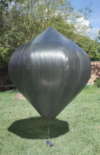 Balão Solar Ecológico Sem Fogo 2 Metros